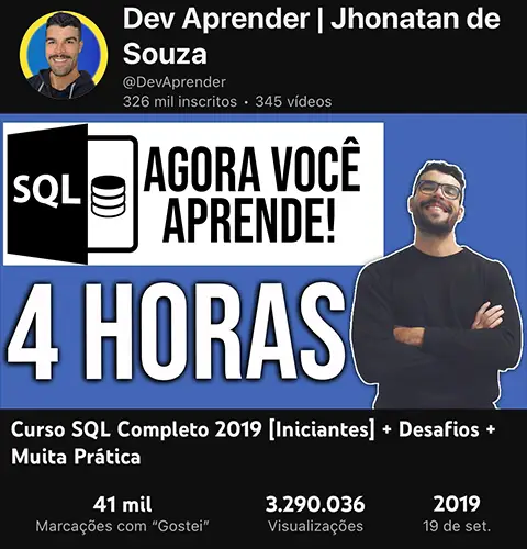 Dev Aprender Jhonatan de Souza